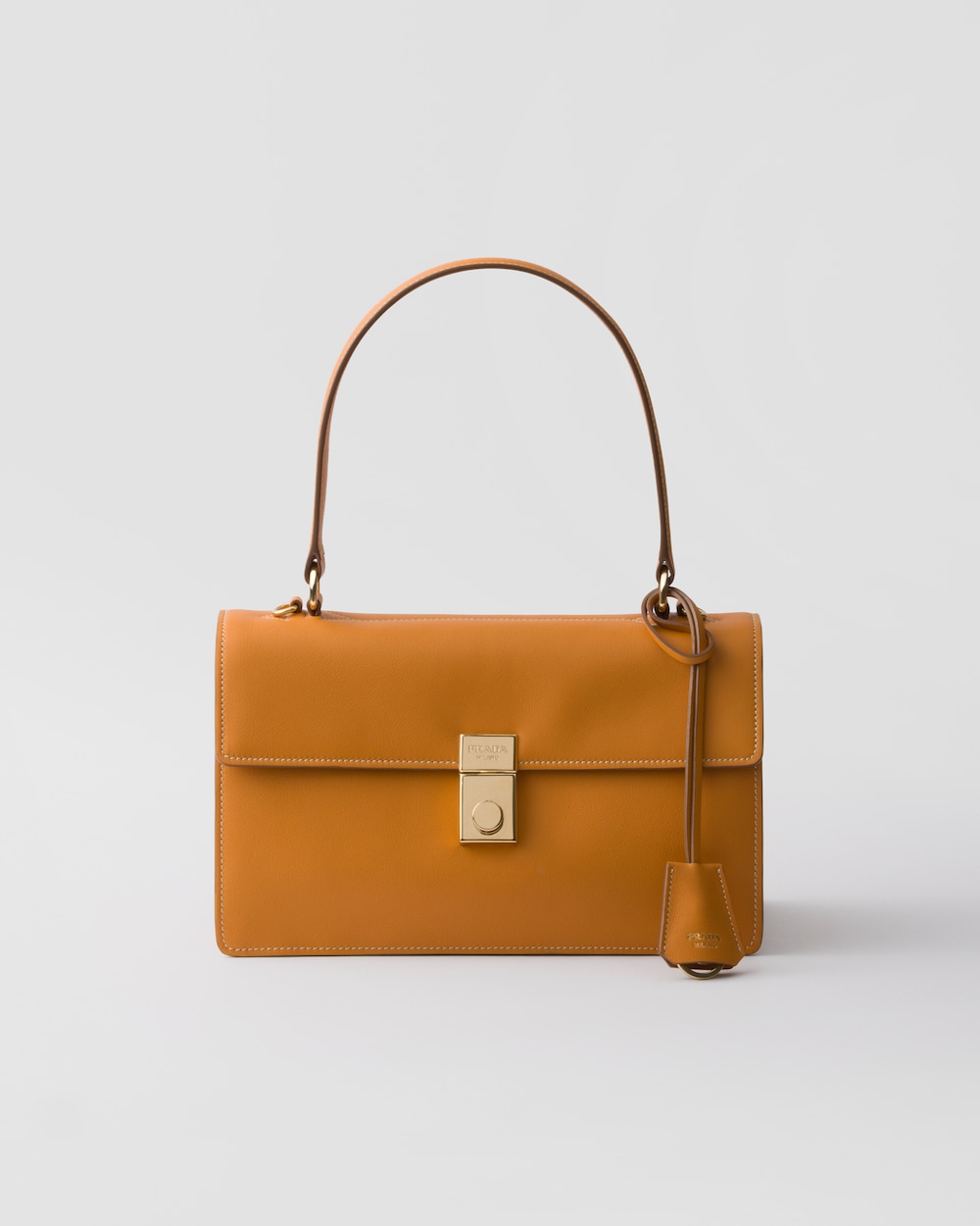 Prada Soft Sound Medium Leather Shoulder Bag - Image 1